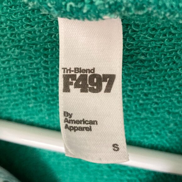 American Apparel Tri-Blend Zip Hoodie green - Picture 12 of 12